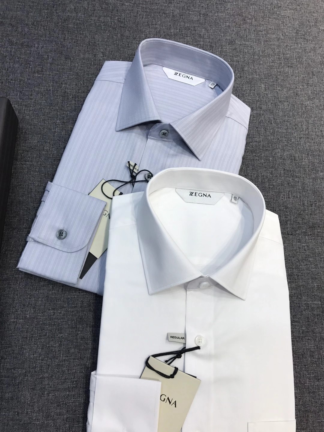 【新品】EZ家族男士高端商务休闲提花长袖衬衫，顶级香港洋行货，纯血统品质，意大利原厂出品，25年F/W秋