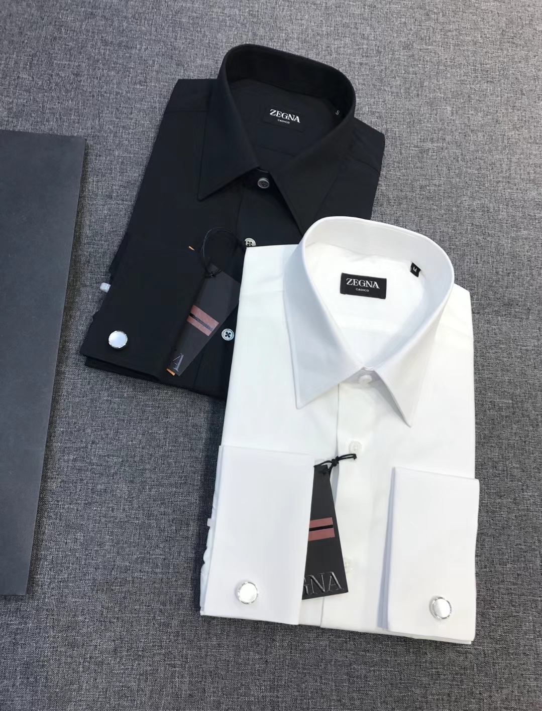 【新品-EZ家族男士高端商务正装休闲袖扣款长袖衬衫，顶级香港洋行货，纯血统品质，葡萄牙代工出品，26年官