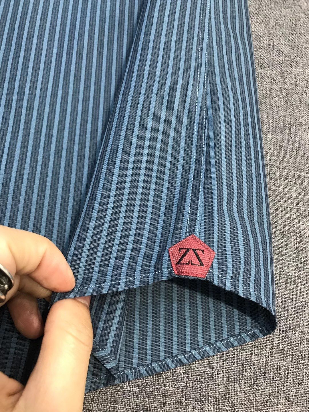 【新品】EZ家族男士高端商务休闲条纹长袖衬衫，顶级香港洋行货，纯血统品质，意大利原厂出品，26年早春新品