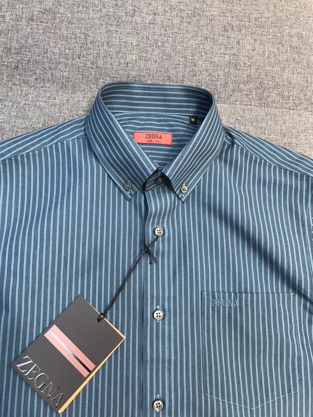 【新品】EZ家族男士高端商务休闲条纹长袖衬衫，顶级香港洋行货，纯血统品质，意大利原厂出品，26年早春新品