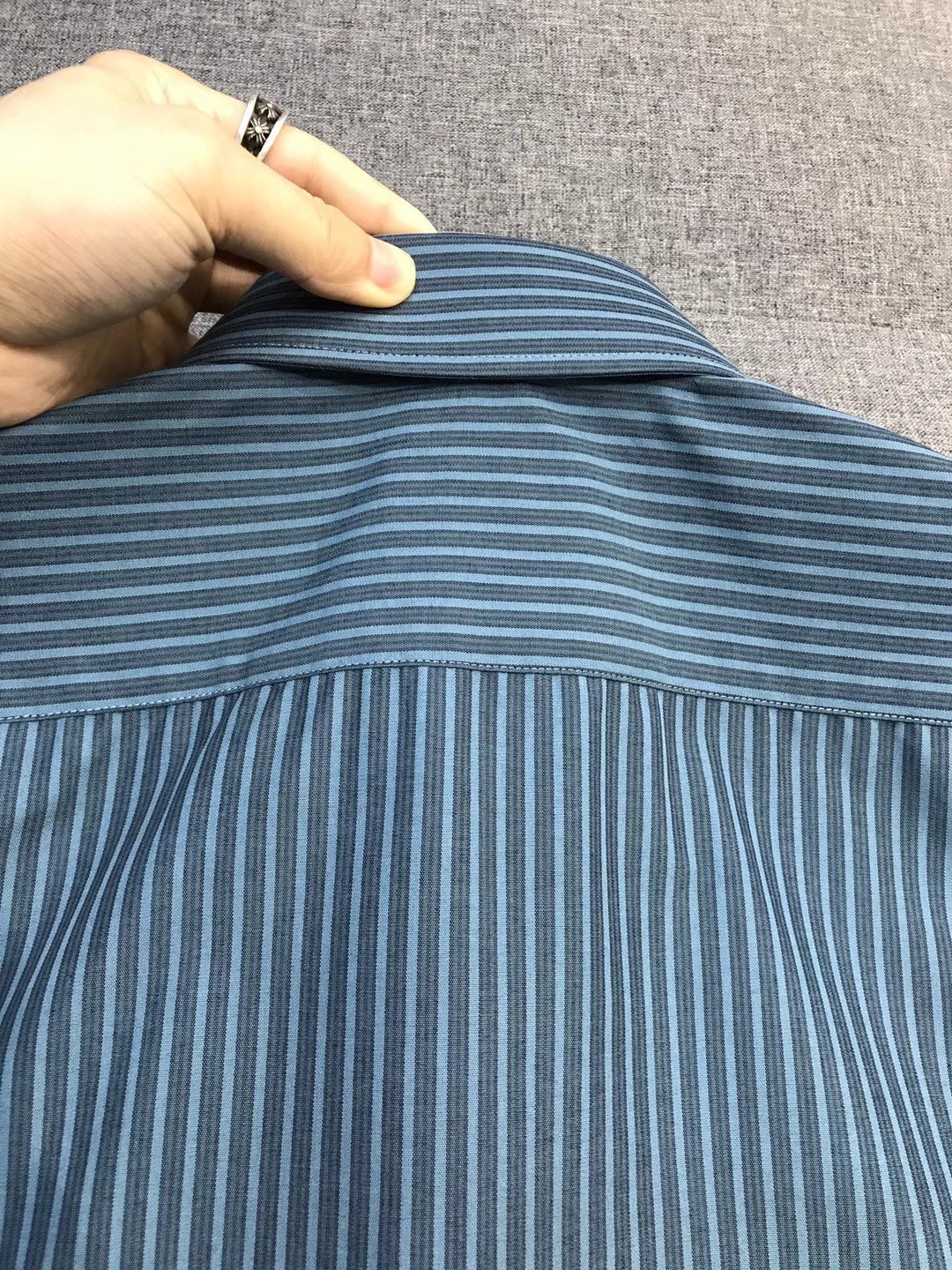 【新品】EZ家族男士高端商务休闲条纹长袖衬衫，顶级香港洋行货，纯血统品质，意大利原厂出品，26年早春新品