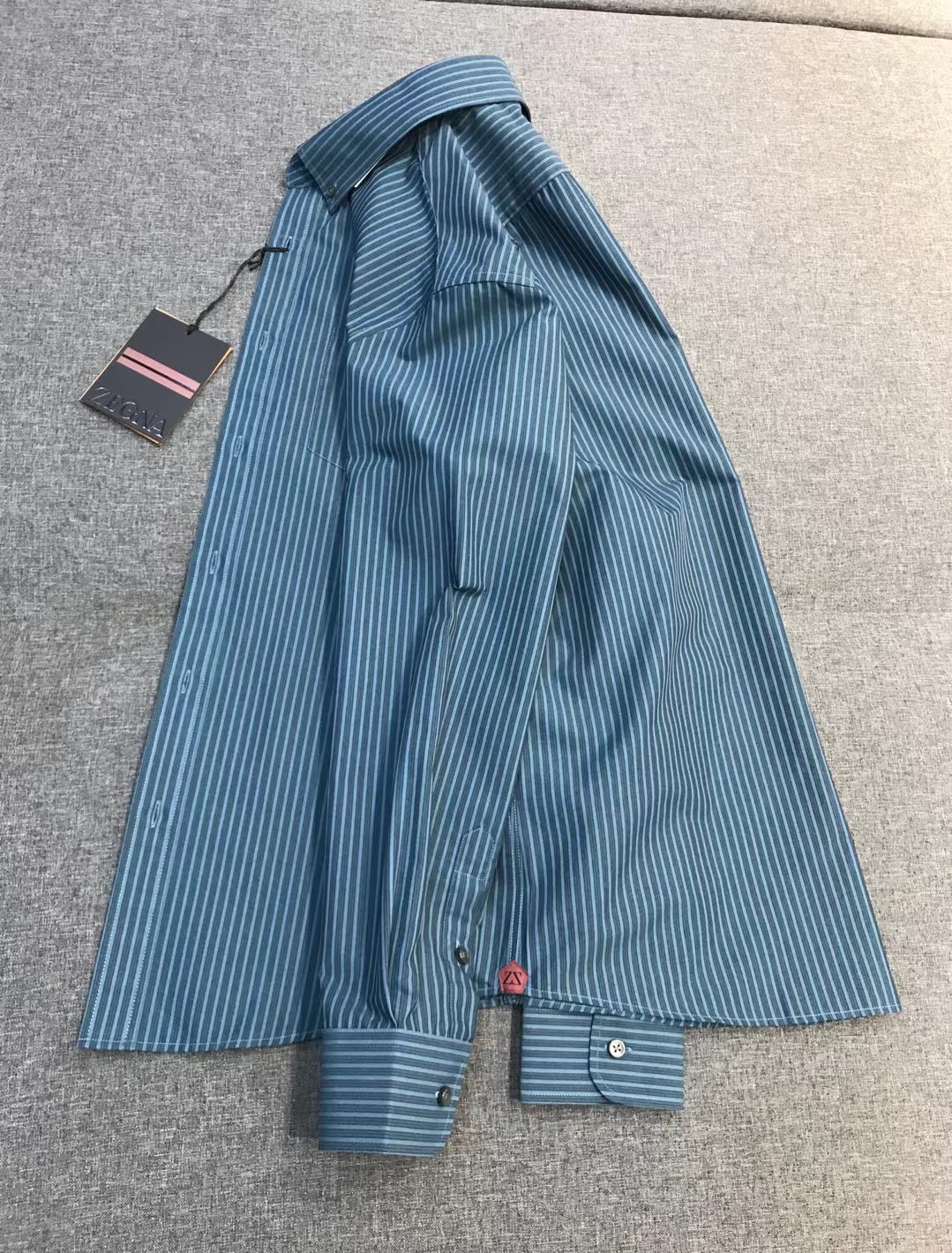 【新品】EZ家族男士高端商务休闲条纹长袖衬衫，顶级香港洋行货，纯血统品质，意大利原厂出品，26年早春新品