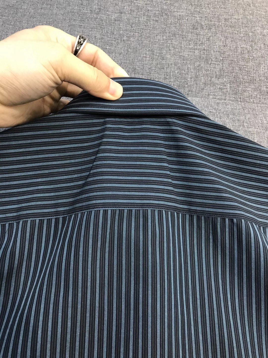 【新品】EZ家族男士高端商务休闲条纹长袖衬衫，顶级香港洋行货，纯血统品质，意大利原厂出品，26年早春新品