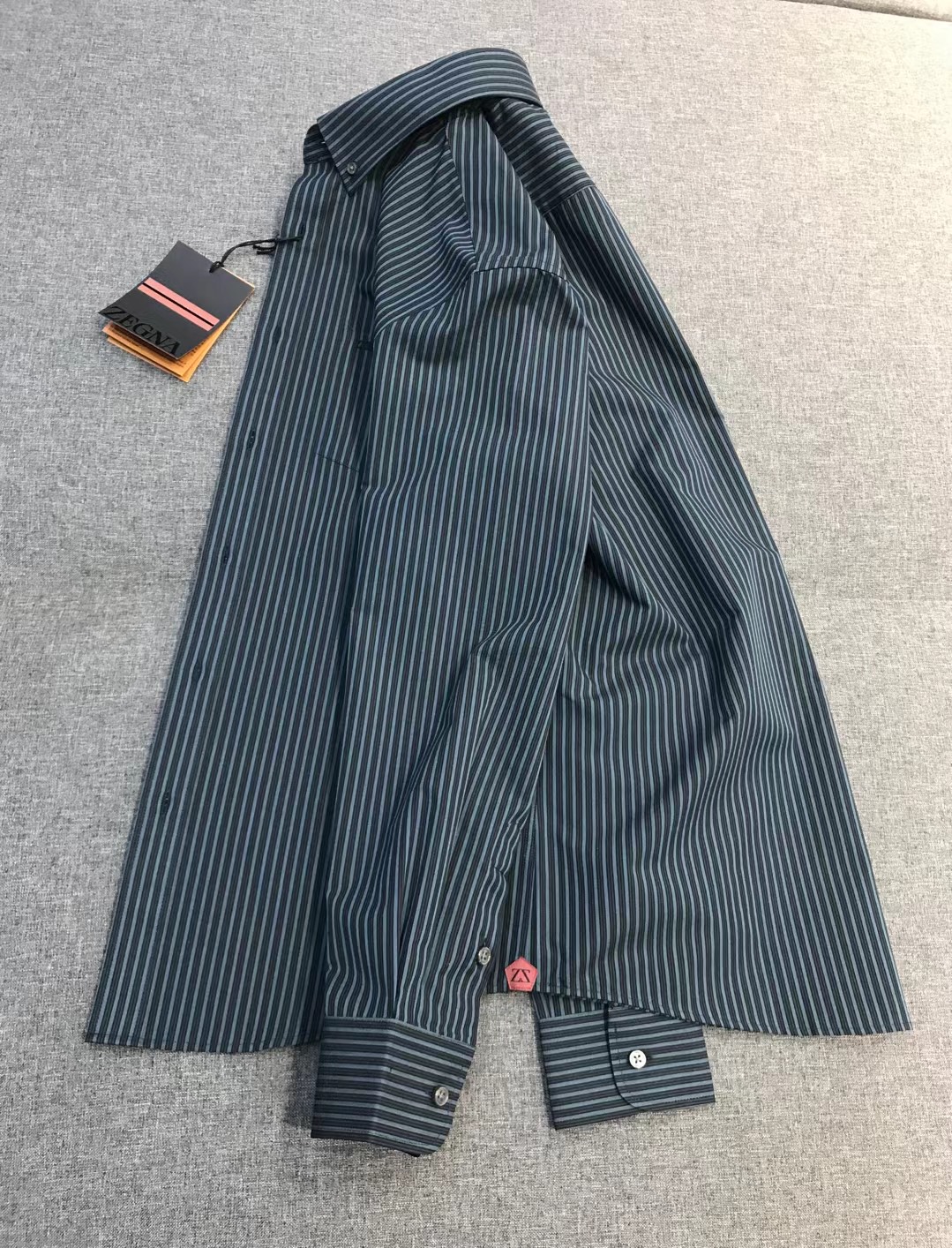 【新品】EZ家族男士高端商务休闲条纹长袖衬衫，顶级香港洋行货，纯血统品质，意大利原厂出品，26年早春新品