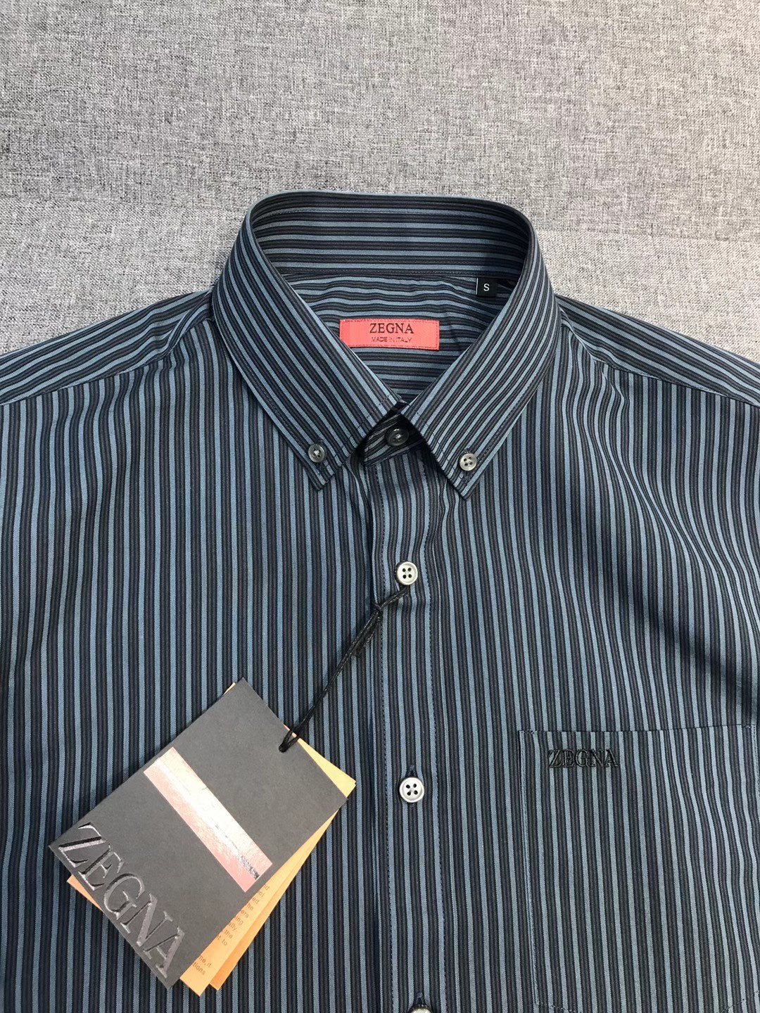 【新品】EZ家族男士高端商务休闲条纹长袖衬衫，顶级香港洋行货，纯血统品质，意大利原厂出品，26年早春新品
