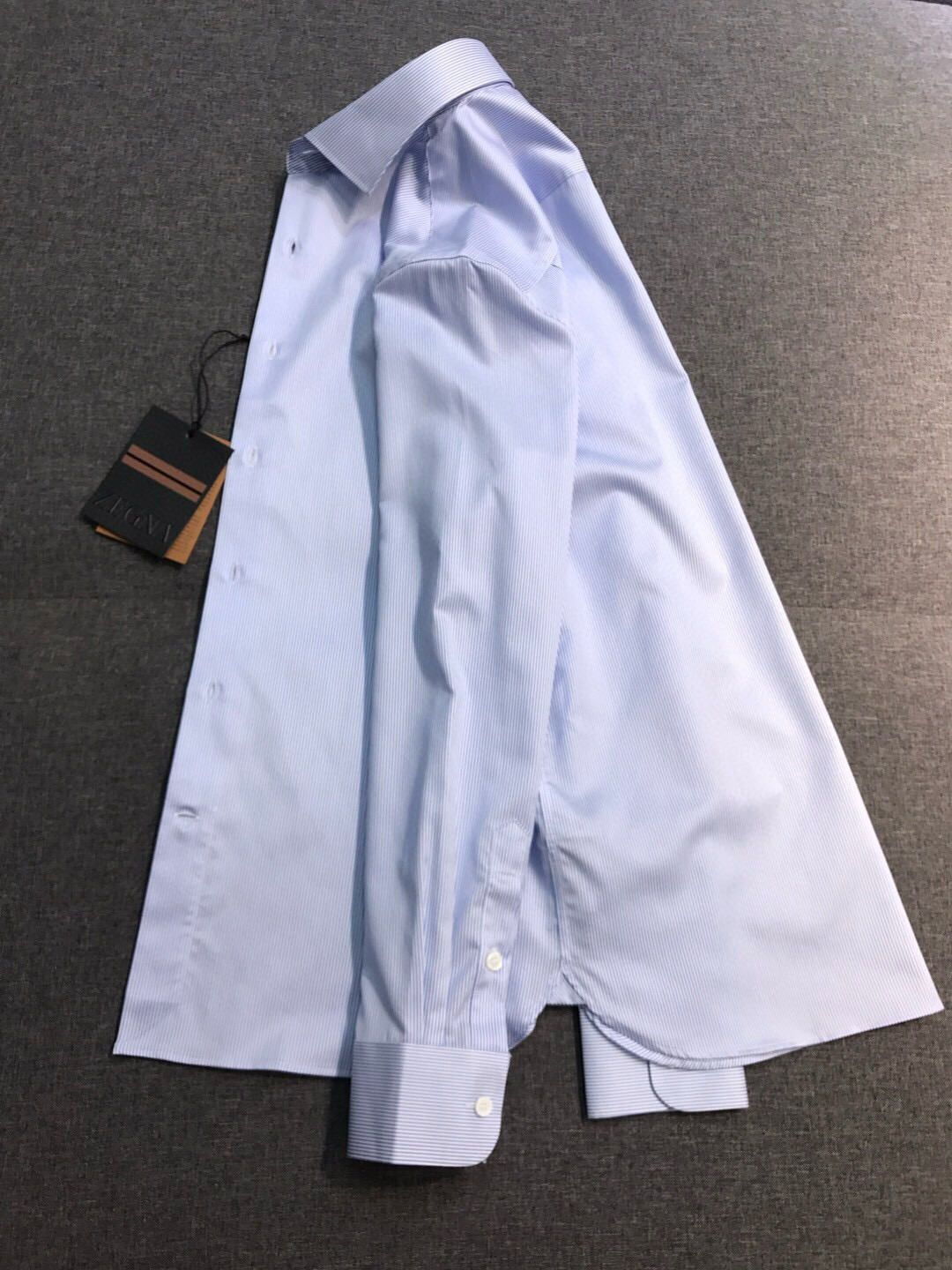 【新品EZ家族男士高端商务休闲条纹长袖衬衫，顶级香港洋行货，纯血统品质，土耳其代工出品，26年早春新品，