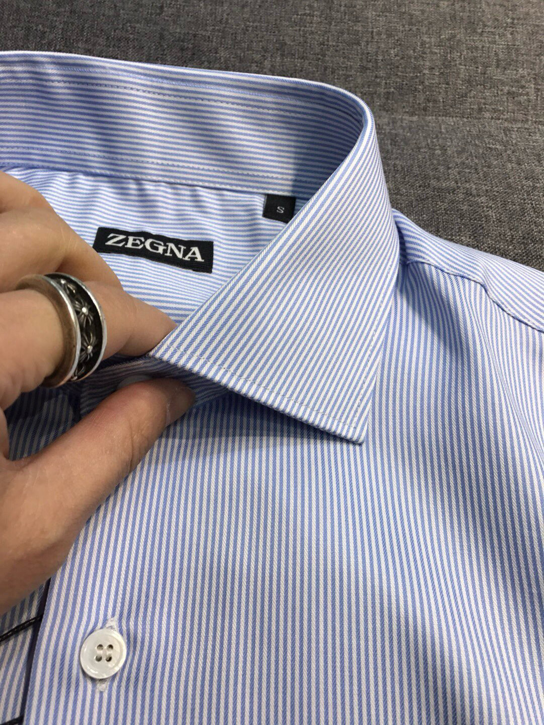 【新品EZ家族男士高端商务休闲条纹长袖衬衫，顶级香港洋行货，纯血统品质，土耳其代工出品，26年早春新品，