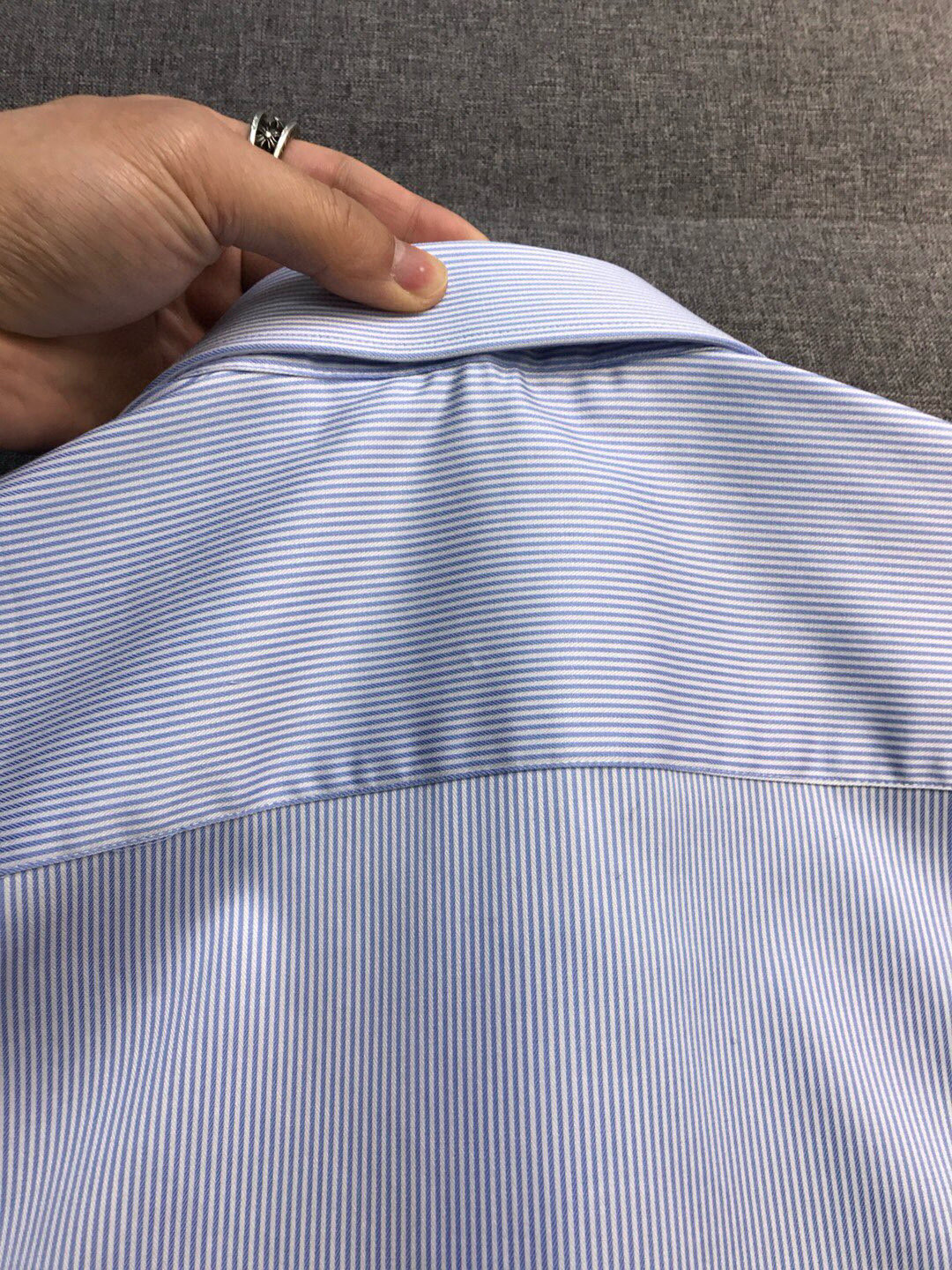 【新品EZ家族男士高端商务休闲条纹长袖衬衫，顶级香港洋行货，纯血统品质，土耳其代工出品，26年早春新品，