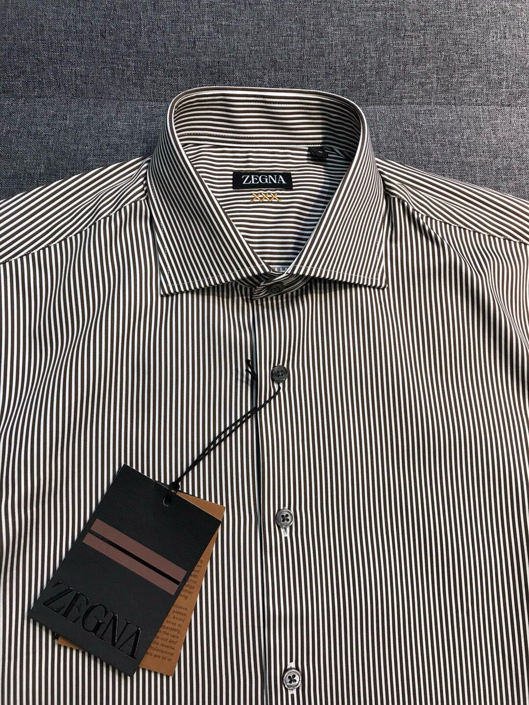 【新品】EZ家族男士高端商务休闲条纹长袖衬衫，顶级香港洋行货，纯血统品质，土耳其代工出品，26年早春新品