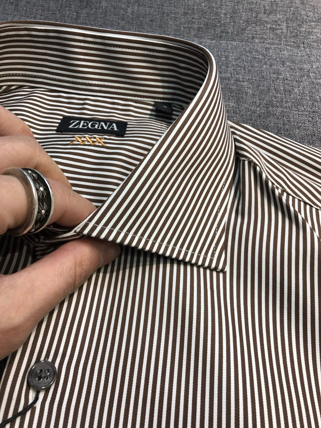 【新品】EZ家族男士高端商务休闲条纹长袖衬衫，顶级香港洋行货，纯血统品质，土耳其代工出品，26年早春新品