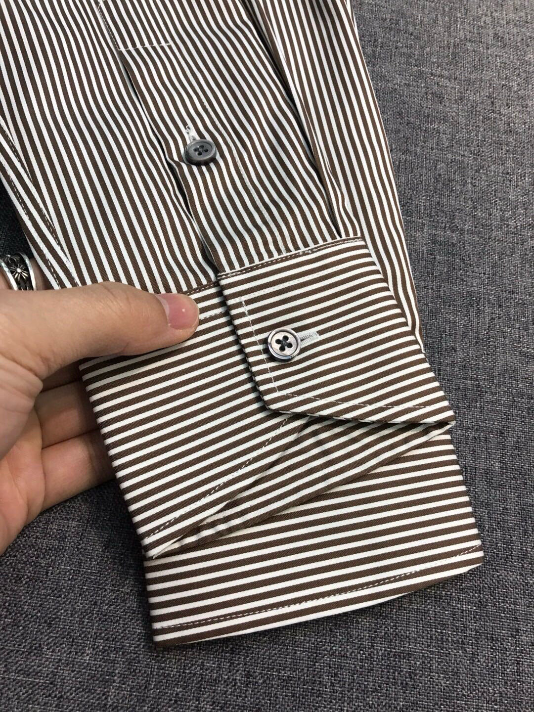 【新品】EZ家族男士高端商务休闲条纹长袖衬衫，顶级香港洋行货，纯血统品质，土耳其代工出品，26年早春新品