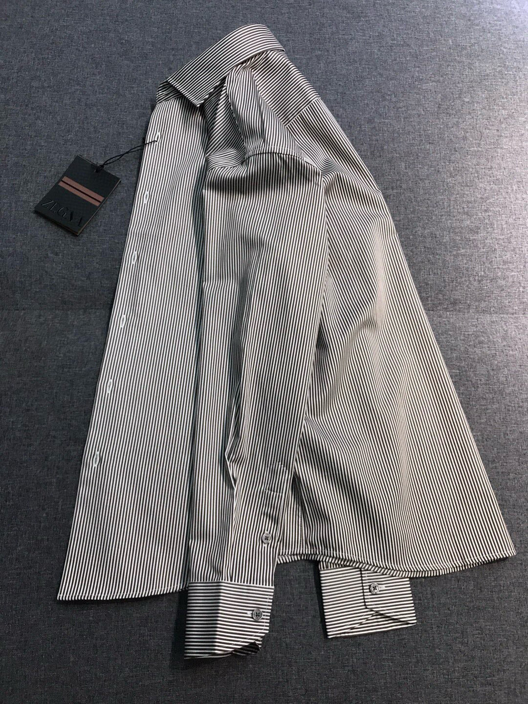 【新品】EZ家族男士高端商务休闲条纹长袖衬衫，顶级香港洋行货，纯血统品质，土耳其代工出品，26年早春新品
