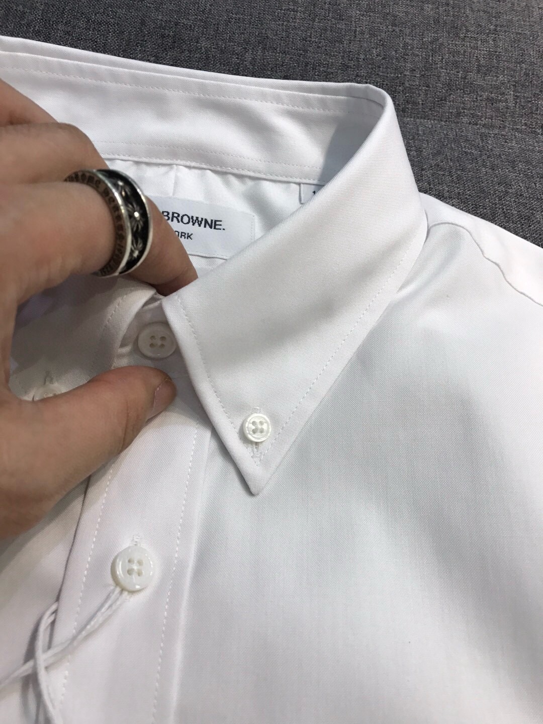 【新品】-TB/布朗尼男士时装款短袖衬衫，贸易公司渠道货，源自日本代工出品，26年春夏秀场系列，买手店里