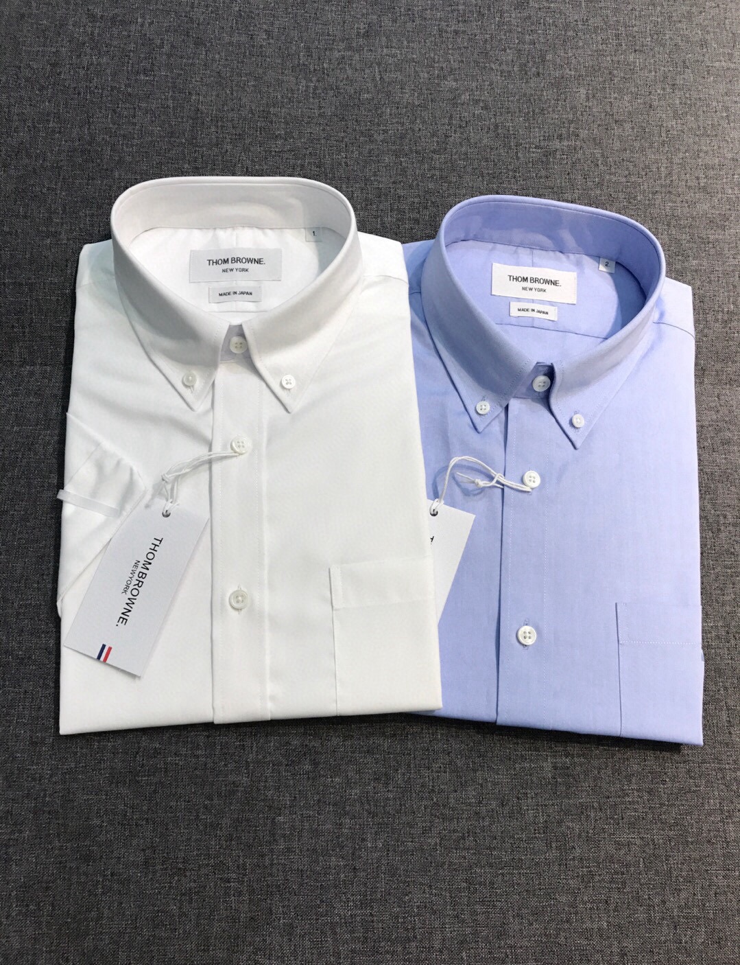 【新品】-TB/布朗尼男士时装款短袖衬衫，贸易公司渠道货，源自日本代工出品，26年春夏秀场系列，买手店里