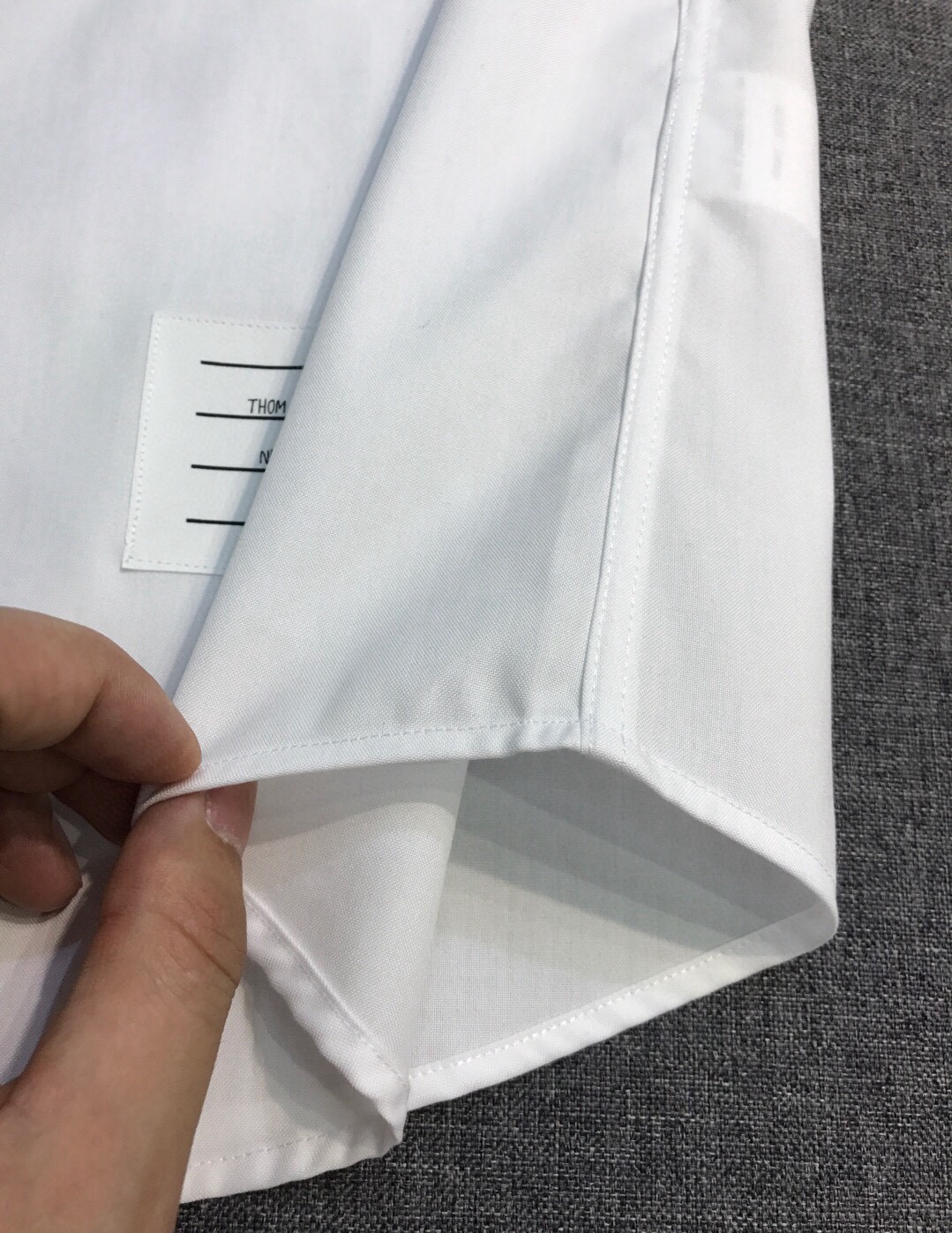 【新品】-TB/布朗尼男士时装款短袖衬衫，贸易公司渠道货，源自日本代工出品，26年春夏秀场系列，买手店里