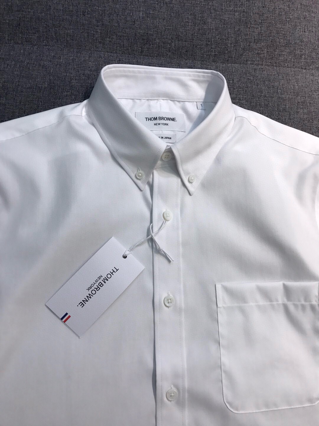 【新品】-TB/布朗尼男士时装款短袖衬衫，贸易公司渠道货，源自日本代工出品，26年春夏秀场系列，买手店里