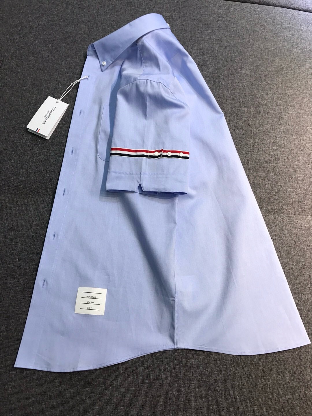 【新品】-TB/布朗尼男士时装款短袖衬衫，贸易公司渠道货，源自日本代工出品，26年春夏秀场系列，买手店里