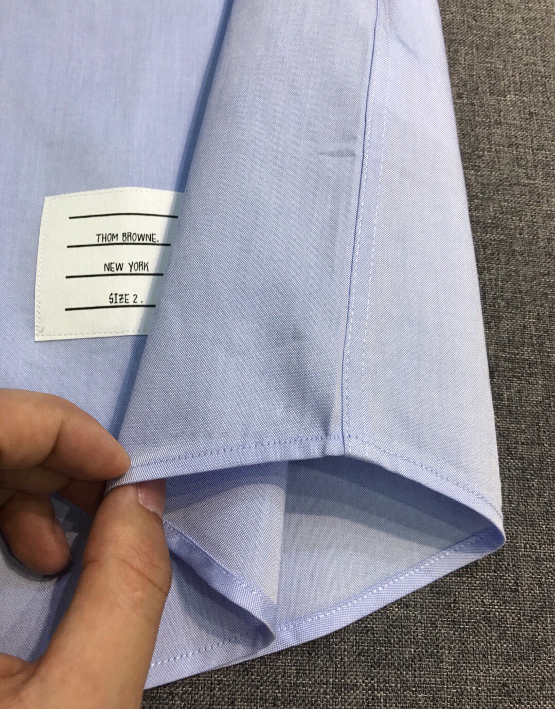 【新品】-TB/布朗尼男士时装款短袖衬衫，贸易公司渠道货，源自日本代工出品，26年春夏秀场系列，买手店里