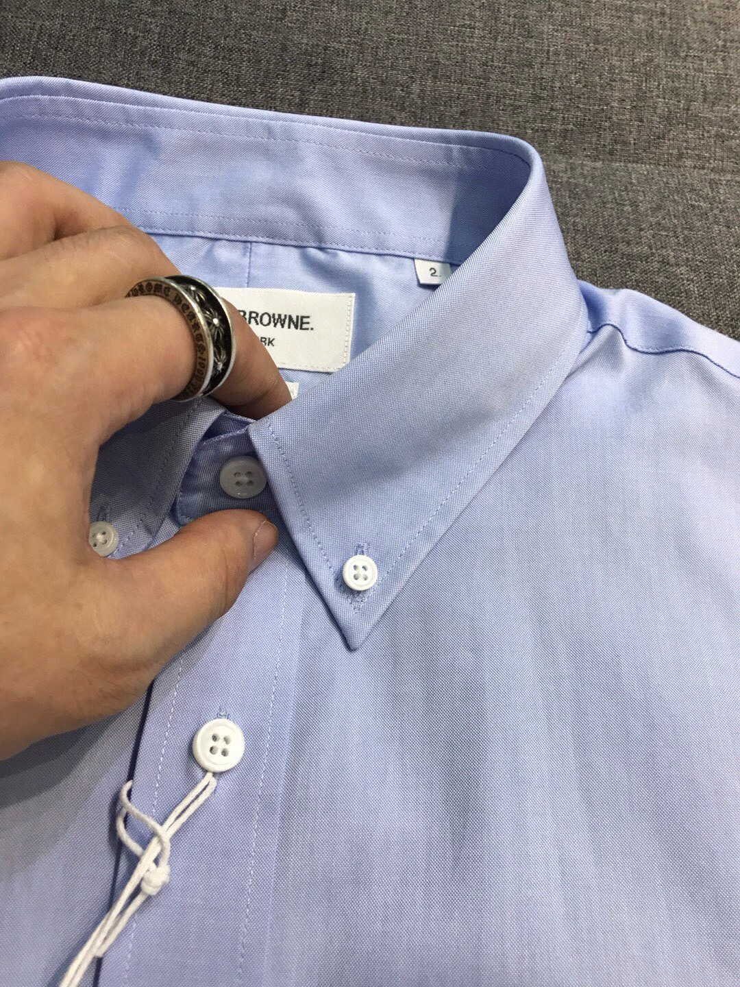 【新品】-TB/布朗尼男士时装款短袖衬衫，贸易公司渠道货，源自日本代工出品，26年春夏秀场系列，买手店里