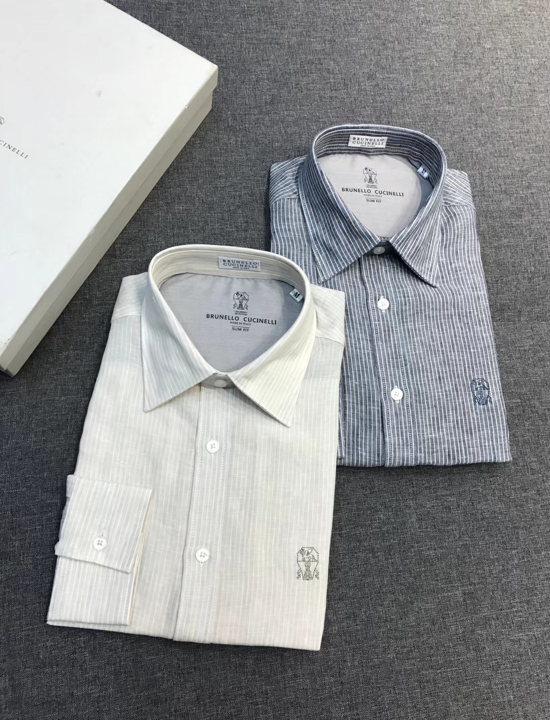 【新品-BC家族男士商务休闲比利时国宝级亚麻长袖衬衫，上海贸易公司渠道货，品相完美如斯，100%纯正血统