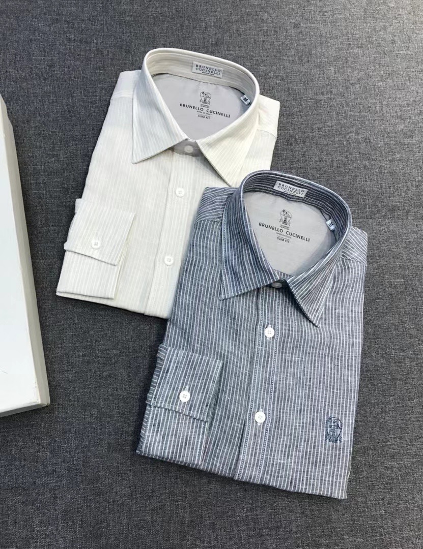 【新品】BC家族男士商务休闲比利时国宝级亚麻长袖衬衫，上海贸易公司渠道货，品相完美如斯，100%纯正血统