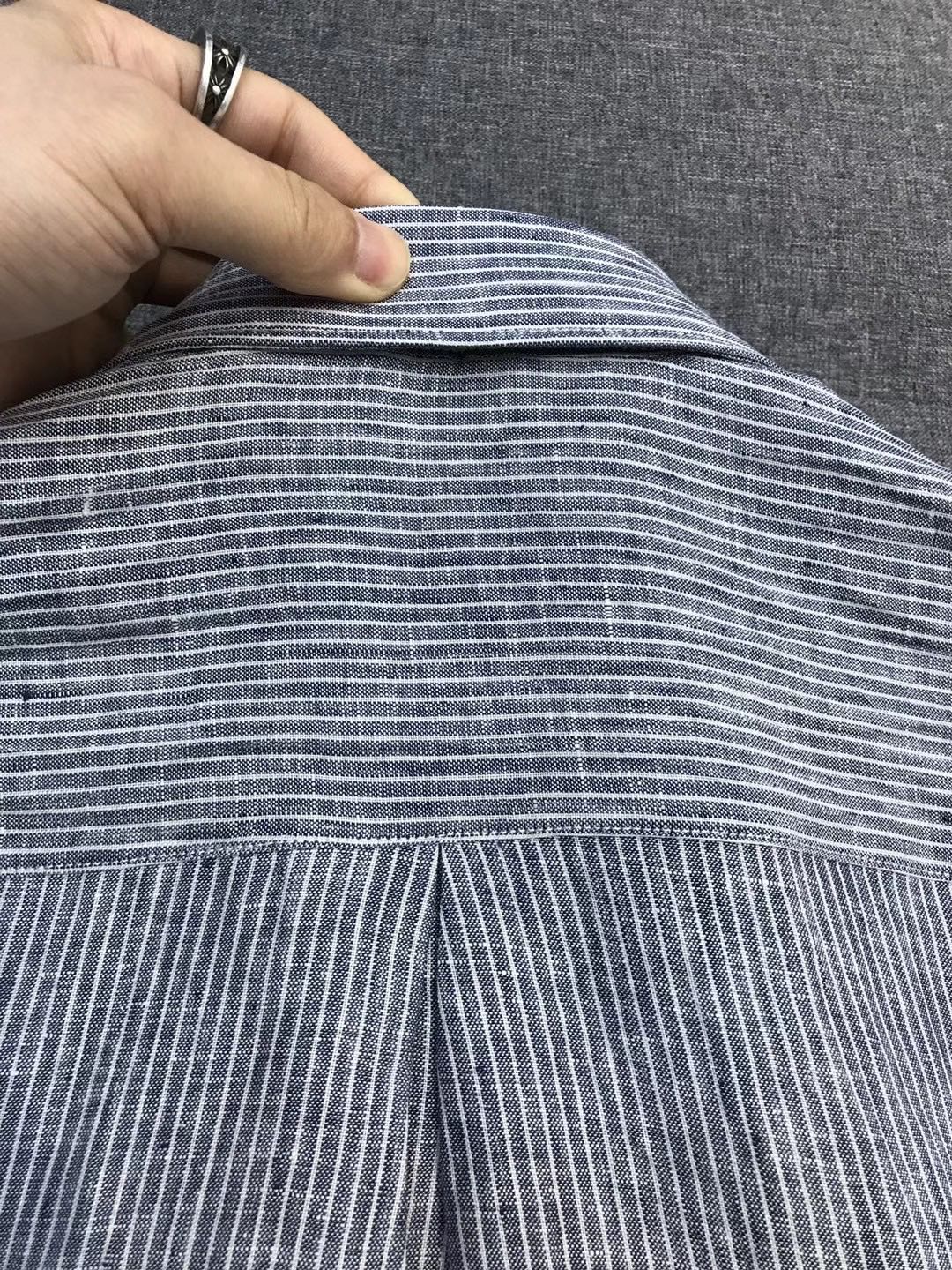 【新品】BC家族男士商务休闲比利时国宝级亚麻长袖衬衫，上海贸易公司渠道货，品相完美如斯，100%纯正血统