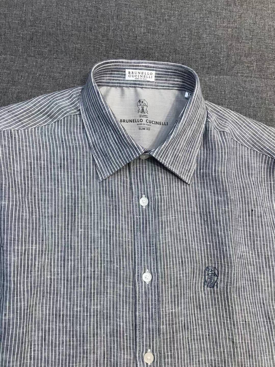 【新品】BC家族男士商务休闲比利时国宝级亚麻长袖衬衫，上海贸易公司渠道货，品相完美如斯，100%纯正血统