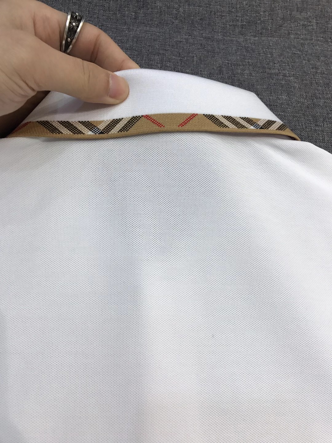 【新品】-格纹世家男士时装款商务休闲珠地棉翻领POLO衫，贸易公司洋行货，高端突尼斯代工出品，纯正血统品