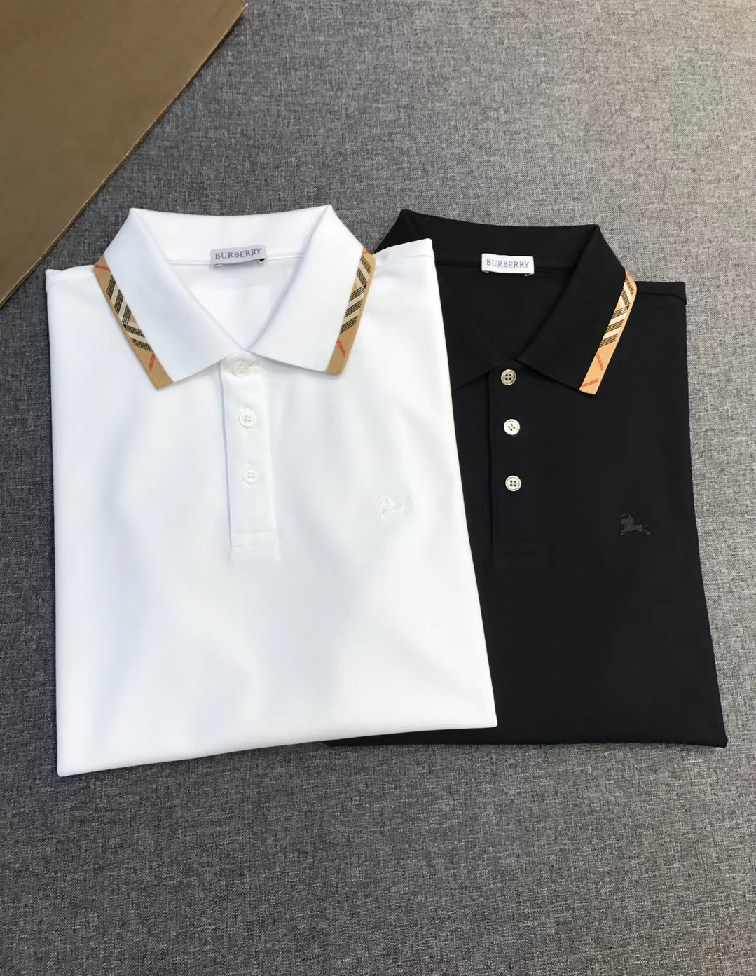 【新品】-格纹世家男士时装款商务休闲珠地棉翻领POLO衫，贸易公司洋行货，高端突尼斯代工出品，纯正血统品