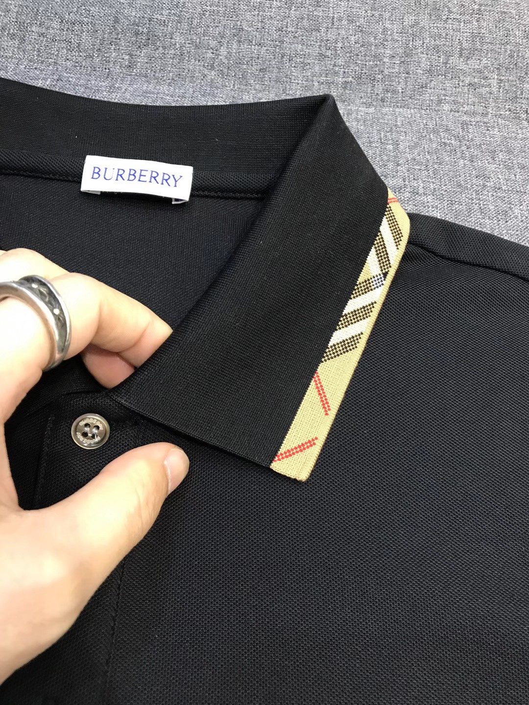 【新品】格纹世家男士时装款商务休闲珠地棉翻领POLO衫，贸易公司洋行货，高端突尼斯代工出品，纯正血统品质