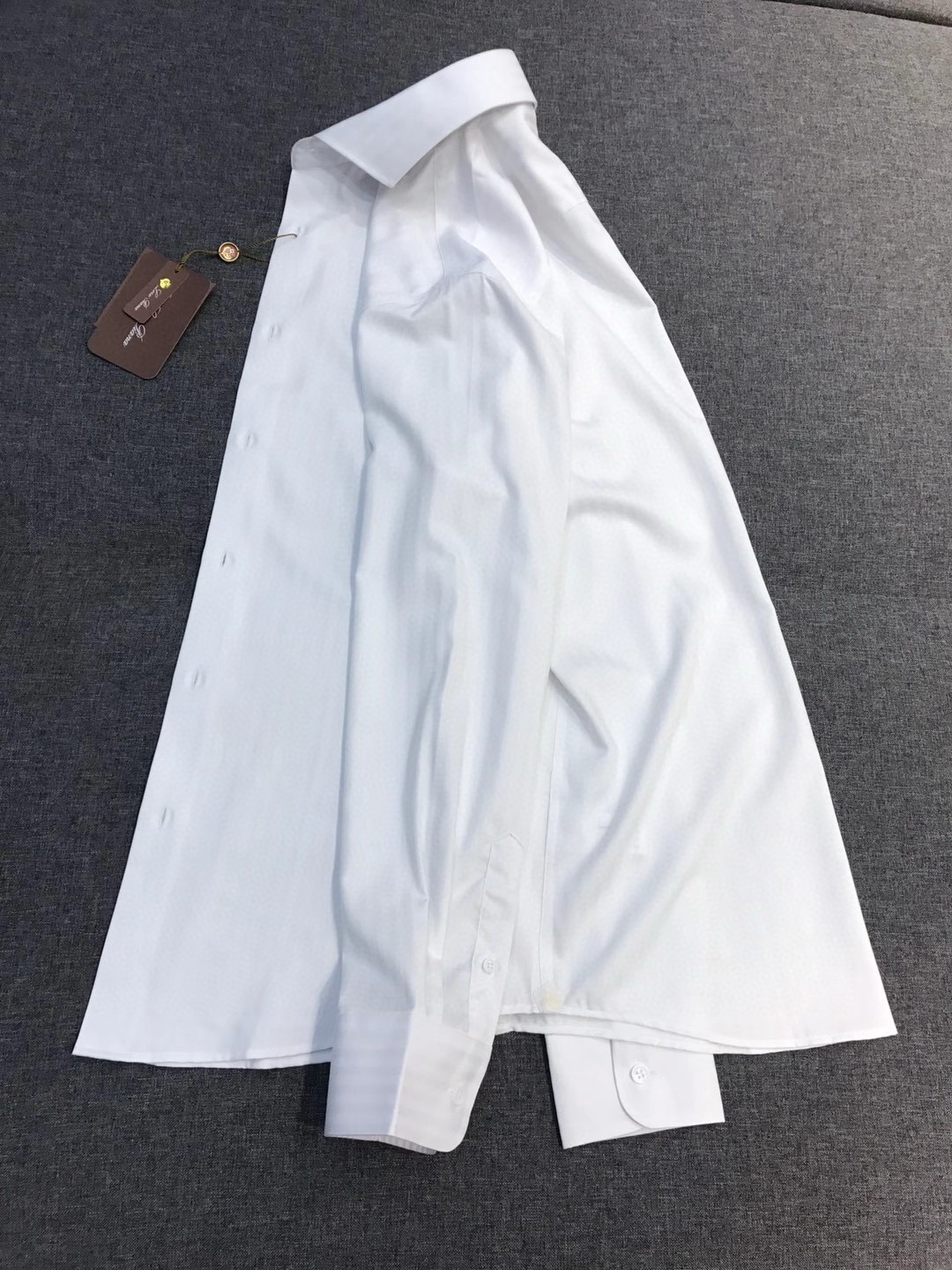 【新品】Loro Piana男士高端商务休闲提花长袖衬衫，贸易公司渠道臻品，系出名门，纯正血统品质，26