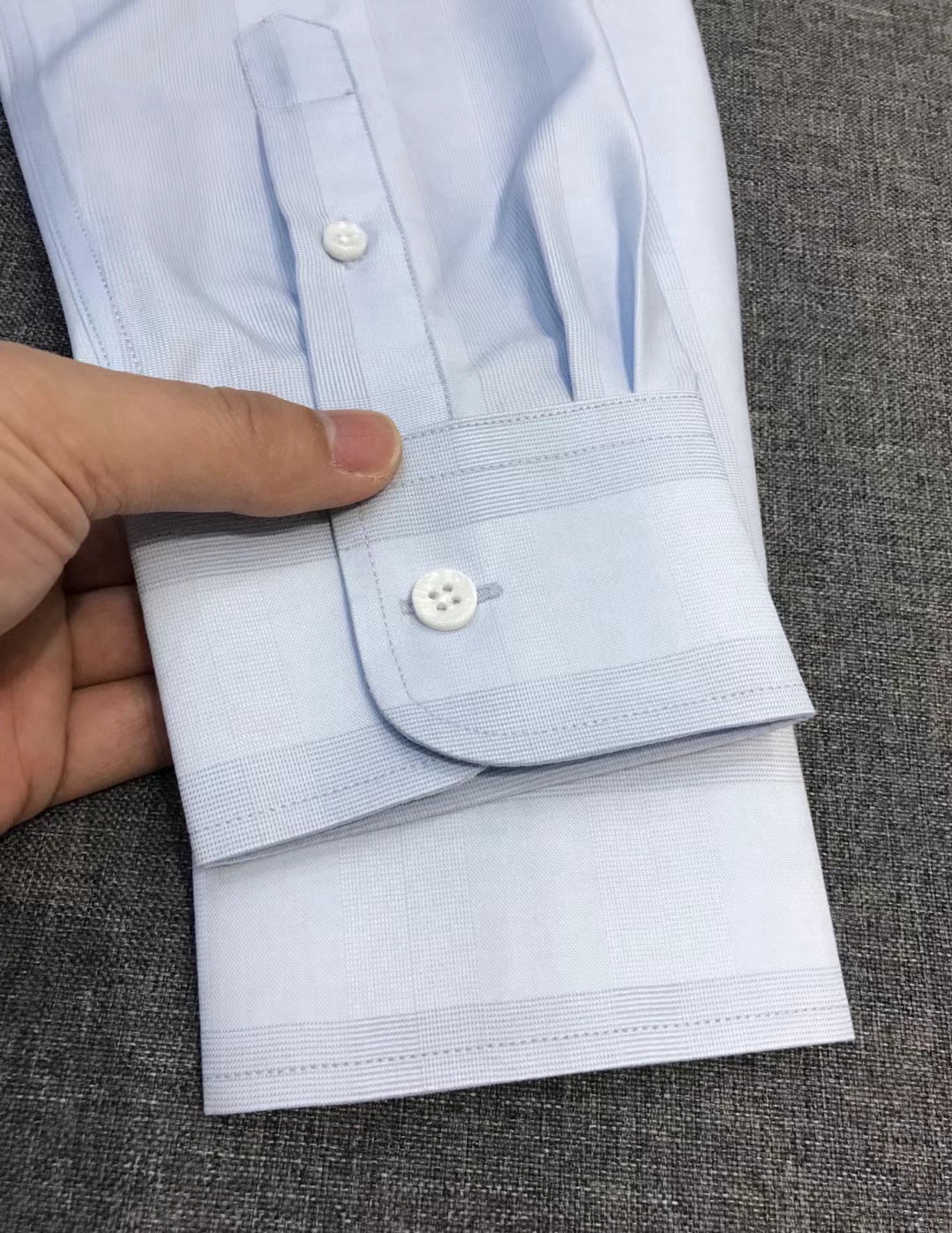 【新品】Loro Piana男士高端商务休闲提花长袖衬衫，贸易公司渠道臻品，系出名门，纯正血统品质，26