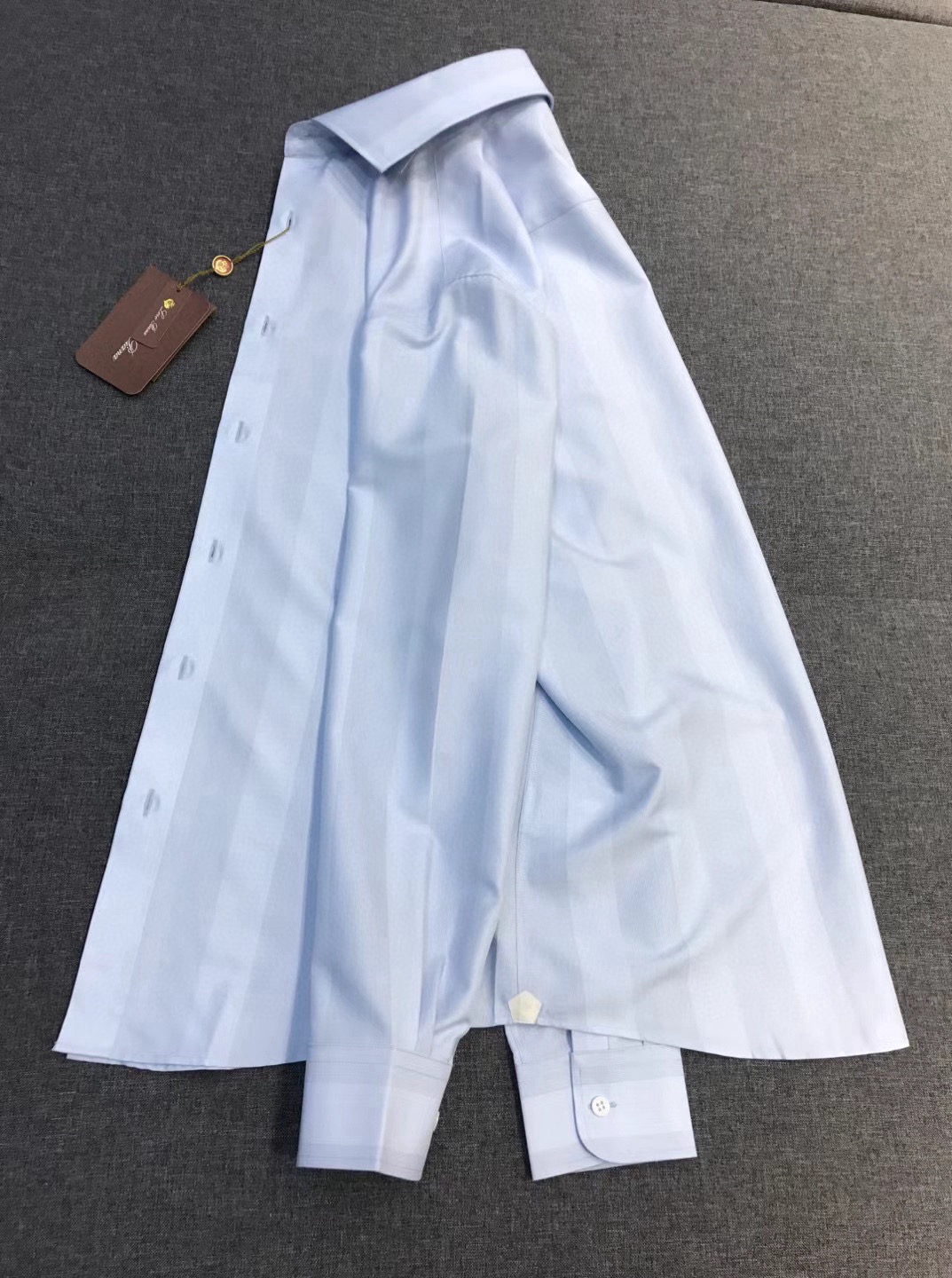 【新品】Loro Piana男士高端商务休闲提花长袖衬衫，贸易公司渠道臻品，系出名门，纯正血统品质，26