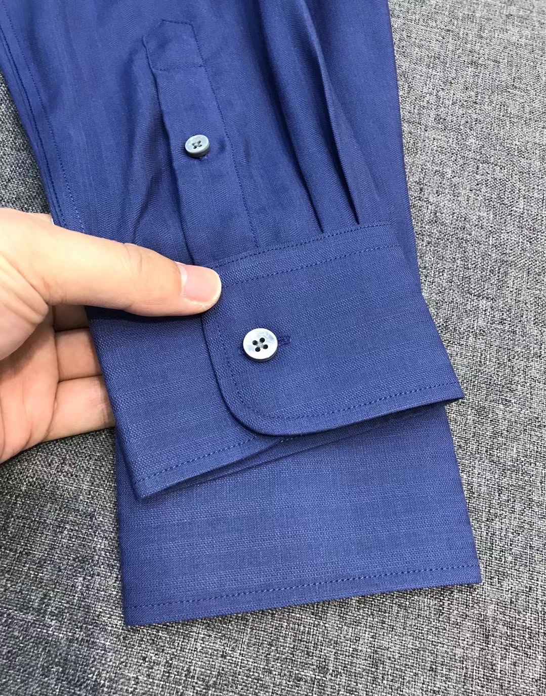 【新品】Loro Piana男士高端商务休闲提花长袖衬衫，贸易公司渠道臻品，系出名门，纯正血统品质，26