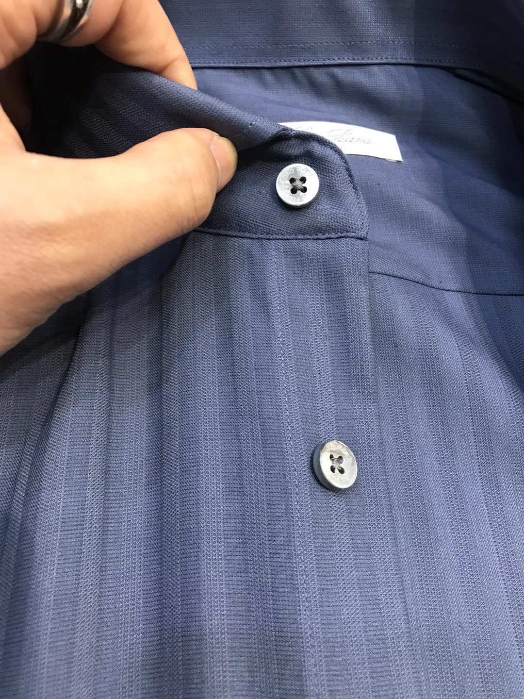 【新品】-Loro Piana男士高端商务休闲提花长袖衬衫，贸易公司渠道臻品，系出名门，纯正血统品质，2