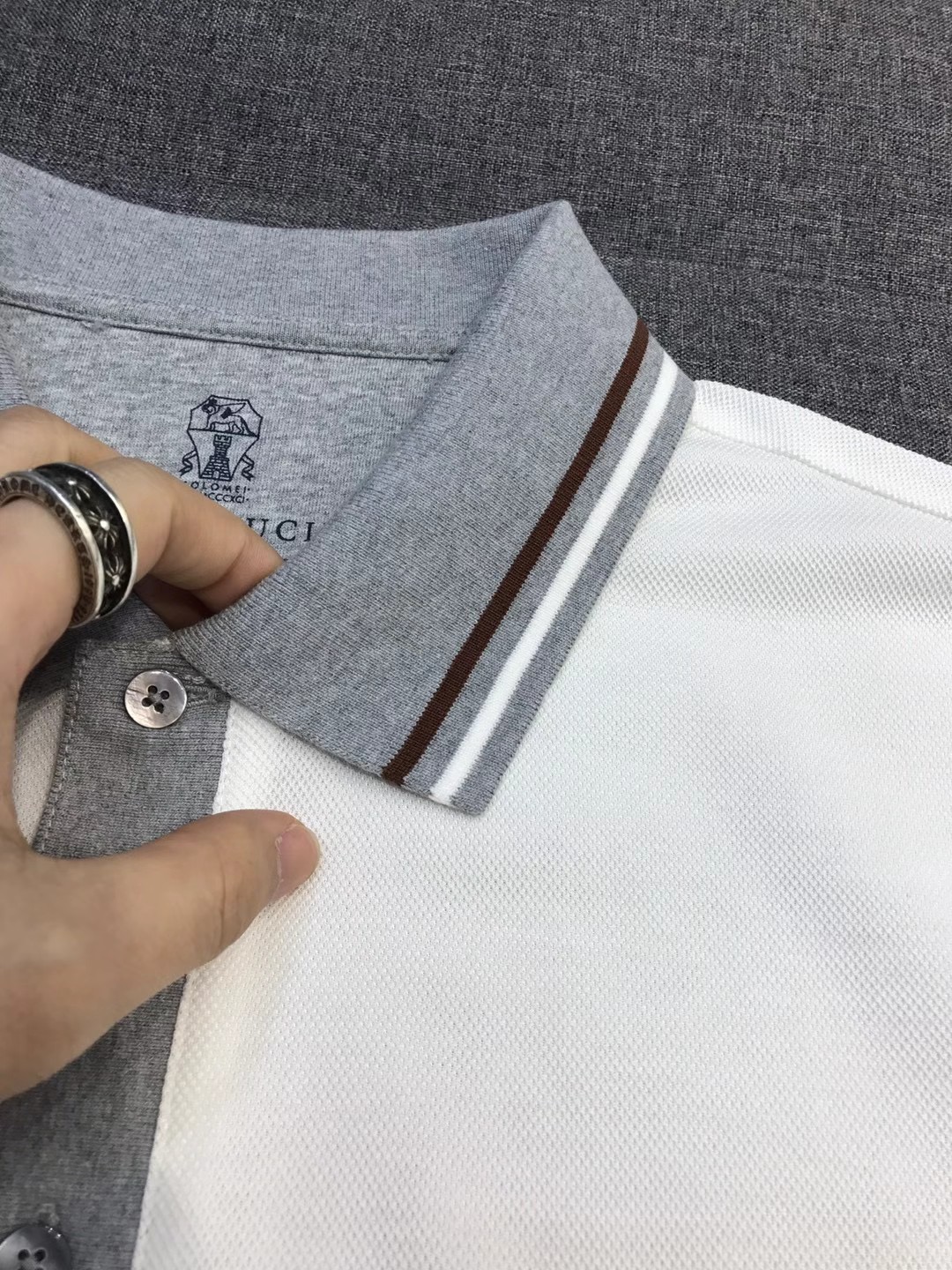 【新品】 BC男士商务休闲撞色翻领长袖POLO衫，上海贸易公司货，100%纯正血统品质，26年春夏新品，