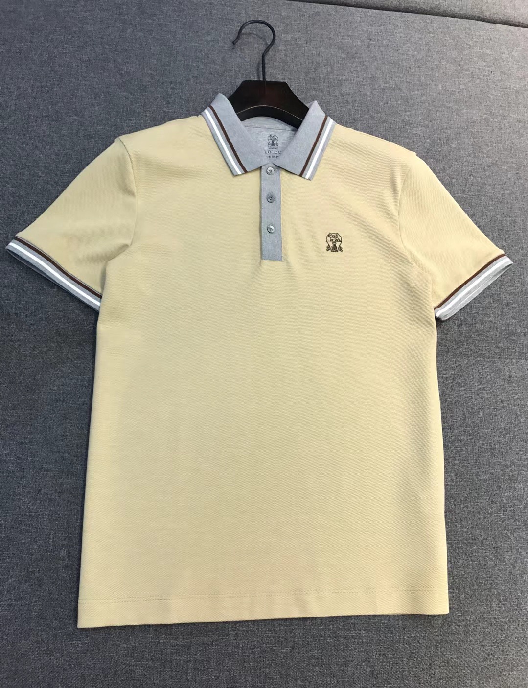 【新品】 -BC男士商务休闲撞色翻领长袖POLO衫，上海贸易公司货，100%纯正血统品质，26年春夏新品