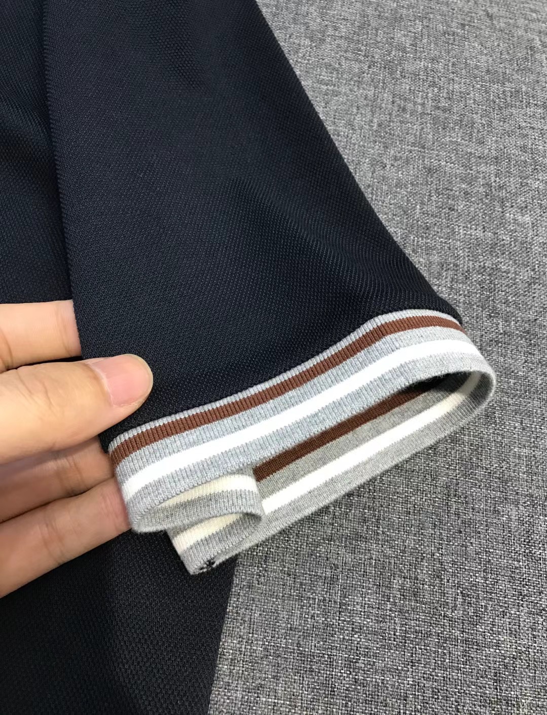 【新品】 BC男士商务休闲撞色翻领长袖POLO衫，上海贸易公司货，100%纯正血统品质，26年春夏新品，