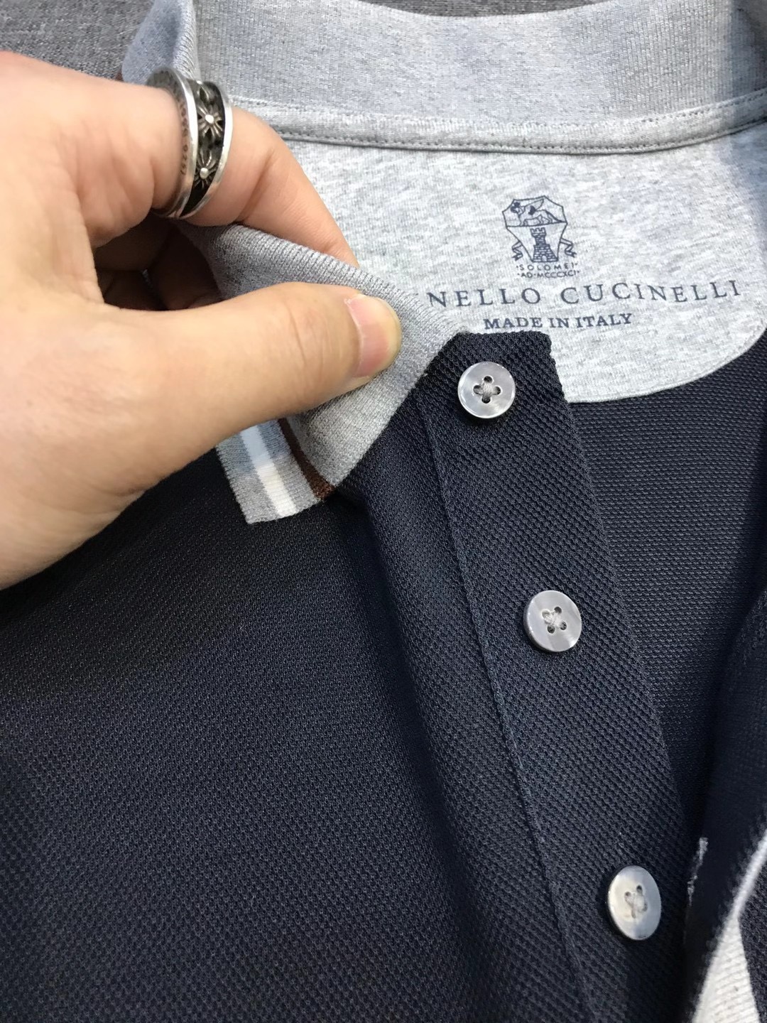 【新品】 BC男士商务休闲撞色翻领长袖POLO衫，上海贸易公司货，100%纯正血统品质，26年春夏新品，