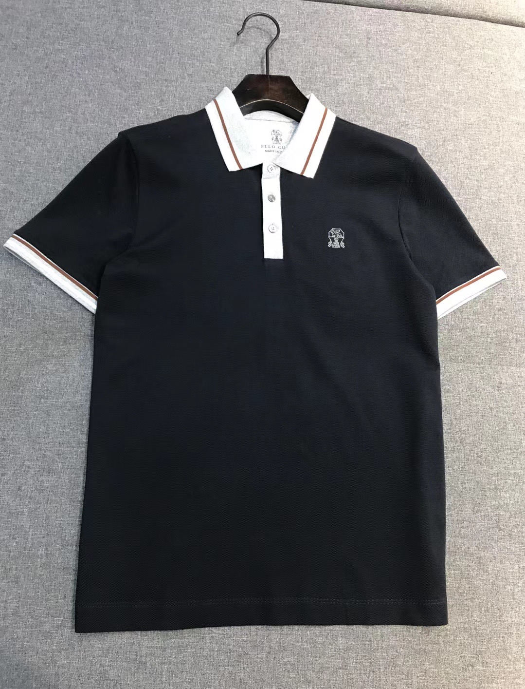 【新品】 BC男士商务休闲撞色翻领长袖POLO衫，上海贸易公司货，100%纯正血统品质，26年春夏新品，