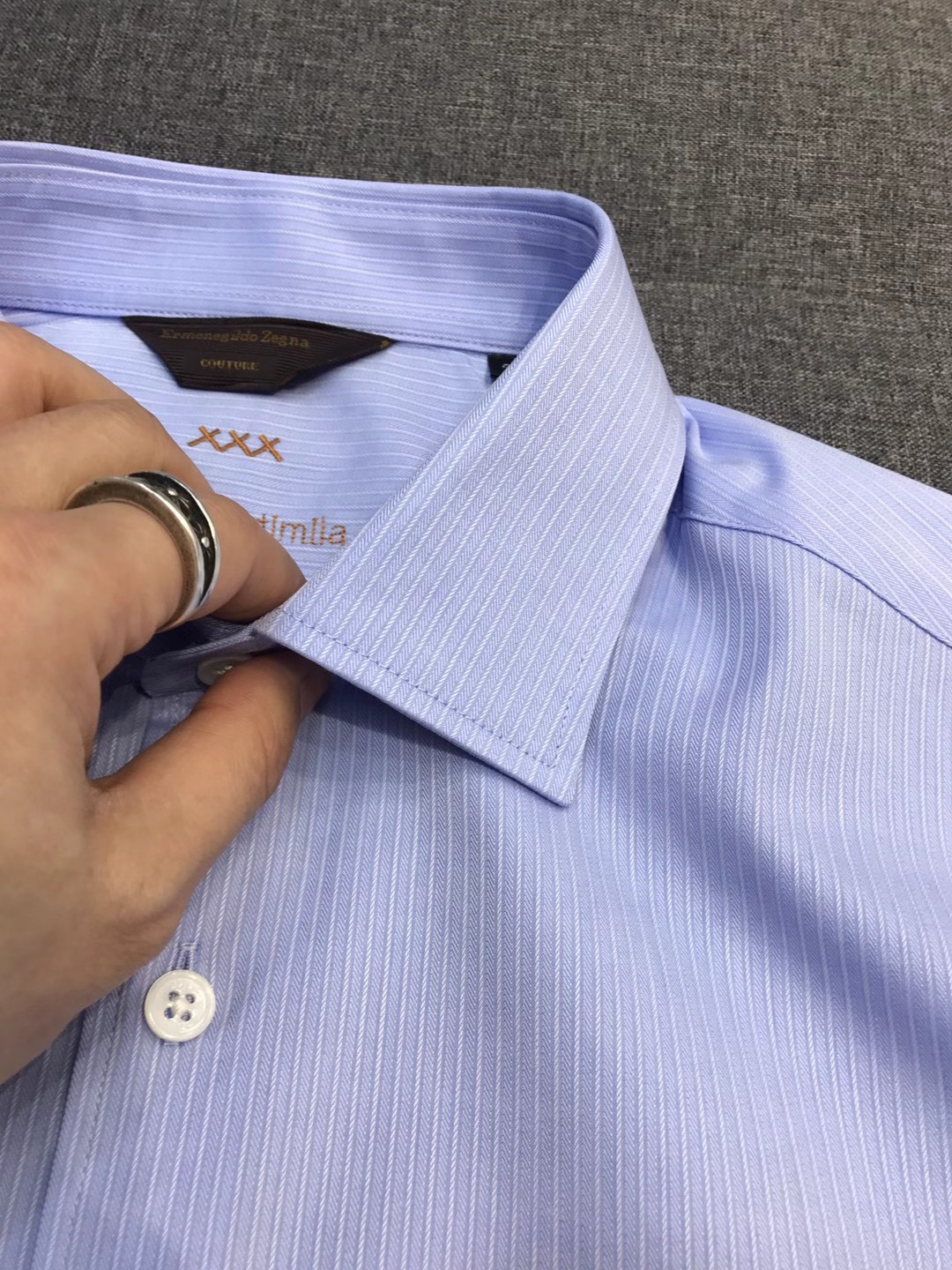 【新品】-EZ家族男士提花商务休闲长袖衬衫，香港洋行渠道货，纯正血统品质，意大利原产出品，26年早春新品