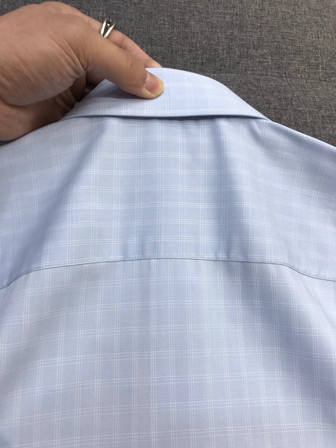 【新品】Gu家族男士高端时装款格纹长袖衬衫，香港洋行渠道货，26年早春新品，经典明星级单品，广告画册形象