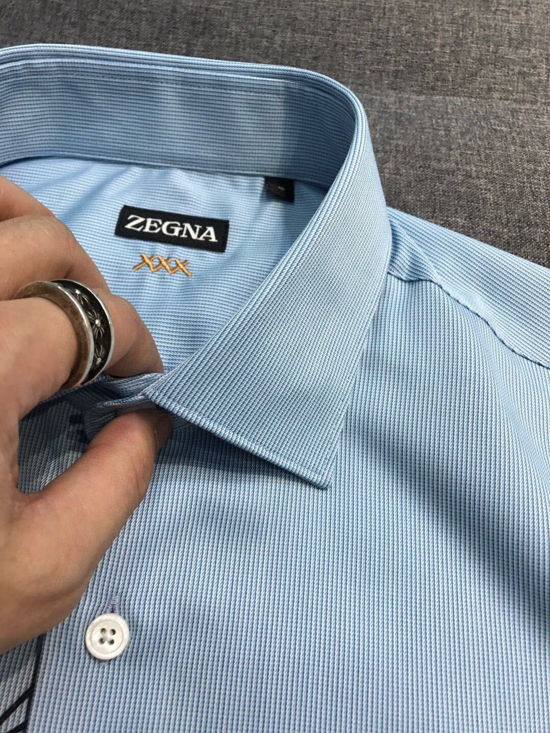 【新品】-EZ家族男士高端商务休闲条纹短袖衬衫，顶级香港洋行货，纯血统品质，原厂代工出品，26年官方新品