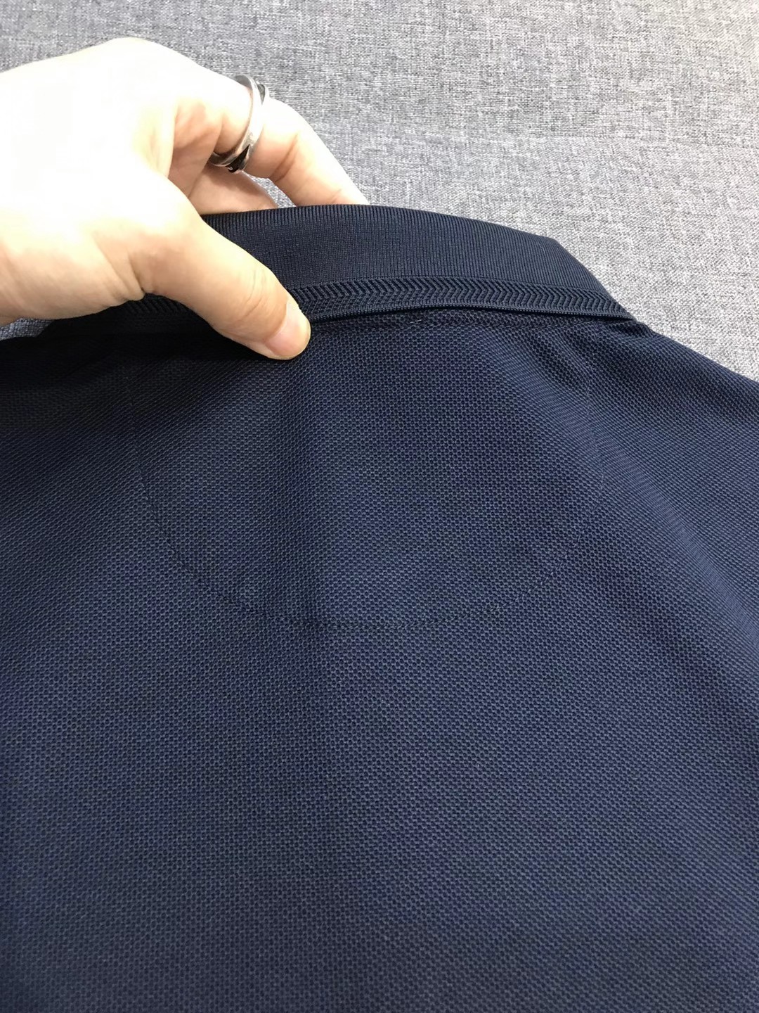 버버리 체크 패턴 남성 메시 반팔 폴로셔츠 139011 썸네일 이미지