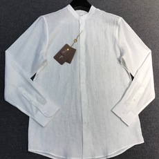 【新品】-Loro piana家族男士高端时装款老钱风纯亚麻长袖衬衫,贸易公司渠道臻品,系出名门,纯正血统品质,意大利原 【新品】-Loro piana家族男士高端时装款老钱风纯亚麻长袖衬衫,贸易公司渠道臻品,系出名门,纯正血统品质,意大利原