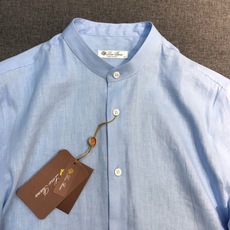【新品】-Loro piana家族男士高端时装款老钱风纯亚麻长袖衬衫,贸易公司渠道臻品,系出名门,纯正血统品质,意大利原 【新品】-Loro piana家族男士高端时装款老钱风纯亚麻长袖衬衫,贸易公司渠道臻品,系出名门,纯正血统品质,意大利原