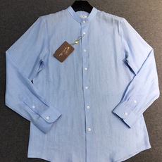 【新品】-Loro piana家族男士高端时装款老钱风纯亚麻长袖衬衫,贸易公司渠道臻品,系出名门,纯正血统品质,意大利原 【新品】-Loro piana家族男士高端时装款老钱风纯亚麻长袖衬衫,贸易公司渠道臻品,系出名门,纯正血统品质,意大利原