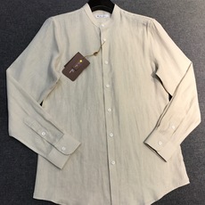 【新品】Loro piana家族男士高端时装款老钱风纯亚麻长袖衬衫,贸易公司渠道臻品,系出名门,纯正血统品质,意大利原产 【新品】Loro piana家族男士高端时装款老钱风纯亚麻长袖衬衫,贸易公司渠道臻品,系出名门,纯正血统品质,意大利原产