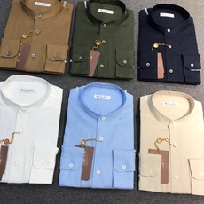【新品】-Loro piana家族男士高端时装款老钱风纯亚麻长袖衬衫,贸易公司渠道臻品,系出名门,纯正血统品质,意大利原 【新品】-Loro piana家族男士高端时装款老钱风纯亚麻长袖衬衫,贸易公司渠道臻品,系出名门,纯正血统品质,意大利原