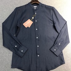 【新品】-Loro piana家族男士高端时装款老钱风纯亚麻长袖衬衫,贸易公司渠道臻品,系出名门,纯正血统品质,意大利原 【新品】-Loro piana家族男士高端时装款老钱风纯亚麻长袖衬衫,贸易公司渠道臻品,系出名门,纯正血统品质,意大利原